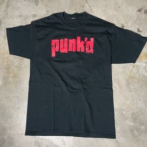 Vintage 2003 Punk’d MTV Shirt Size XL